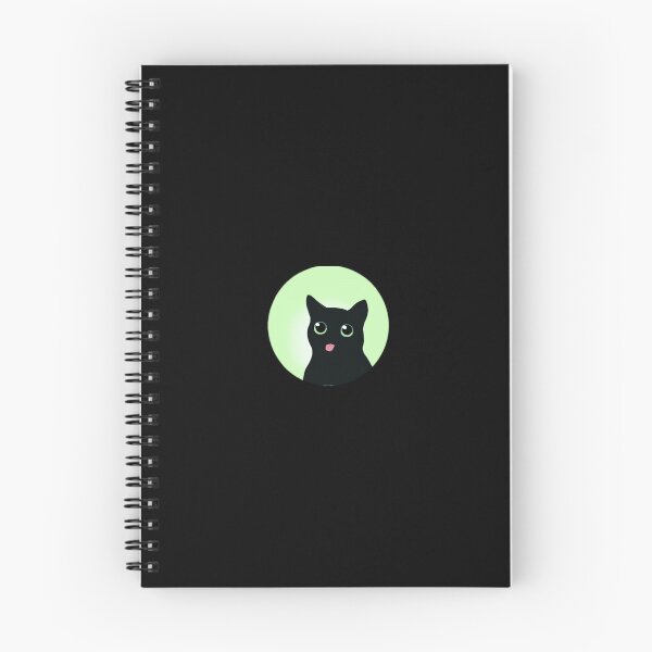 Item preview, black cat blep tongue out meme designed and sold by LOLauraBC.
