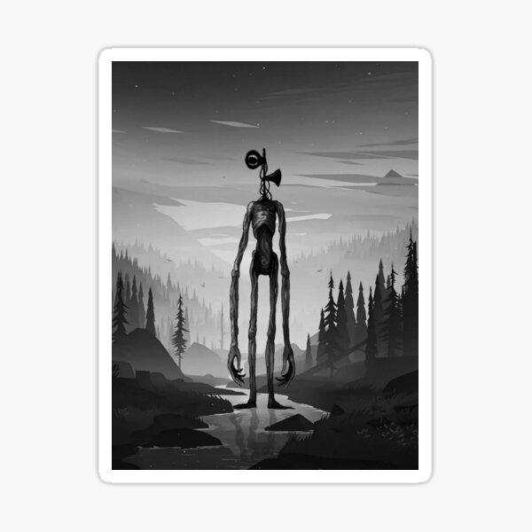 Vista previa del artículo con la obra «Cabeza de sirena en la montaña del bosque de pinos del río», diseñado y vendido por Nishad4.