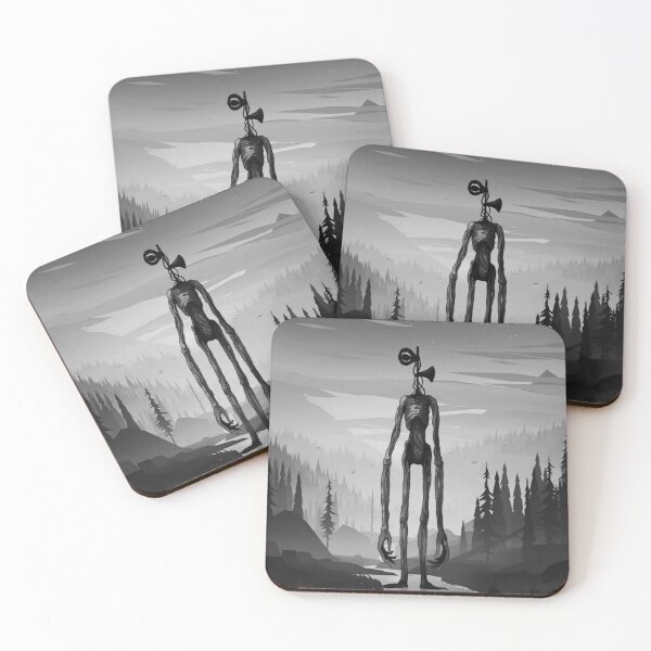 Item preview, Siren head in river pine forest mountain  designed and sold by Nishad4.