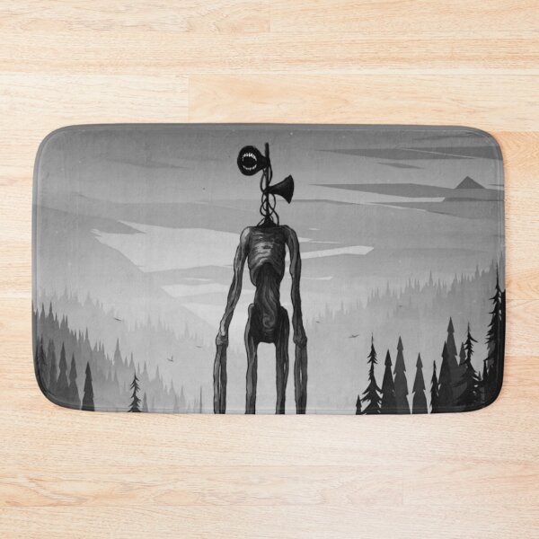 Item preview, Siren head in river pine forest mountain  designed and sold by Nishad4.