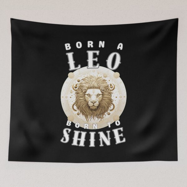 Item preview, Born A Leo, Born To Shine designed and sold by ZodiacWonders.