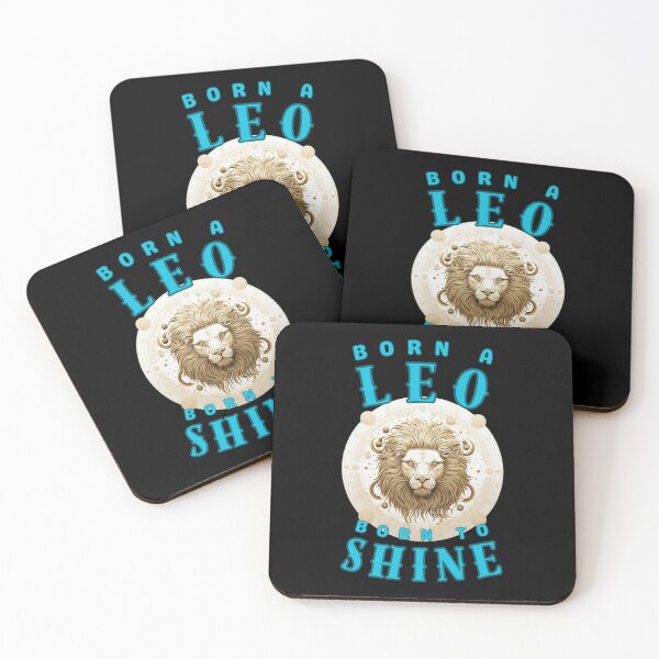 Item preview, Born A Leo, Born To Shine. leo birthday designed and sold by ZodiacWonders.