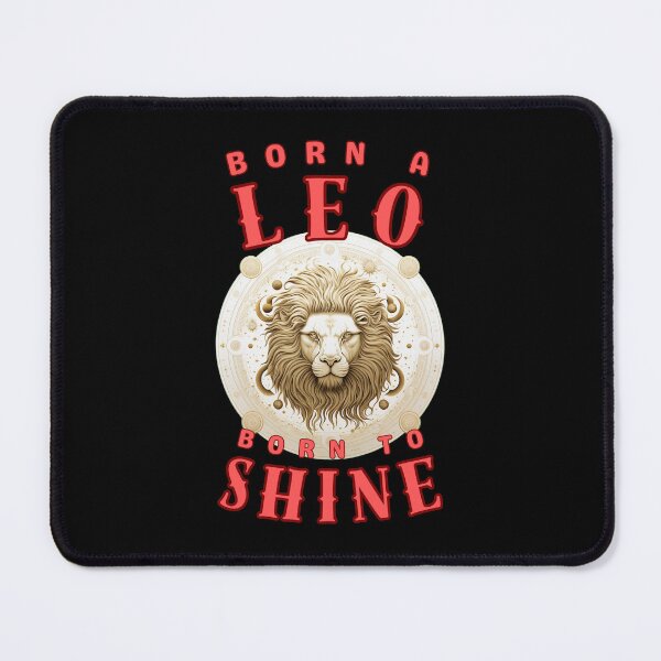 Item preview, Born A Leo, Born To Shine. leo astrology designed and sold by ZodiacWonders.