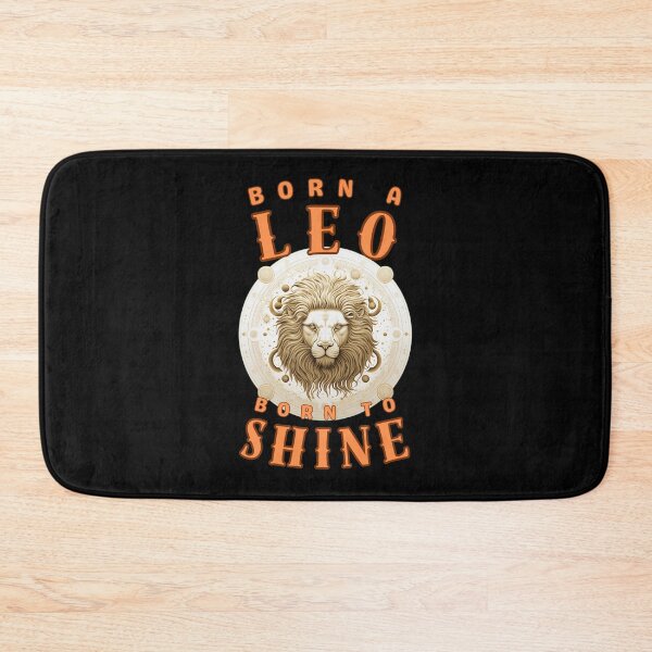 Item preview, Born A Leo, Born To Shine. leo quote designed and sold by ZodiacWonders.