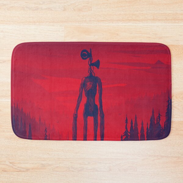 Item preview, Red Siren head in river pine forest mountain  designed and sold by Nishad4.