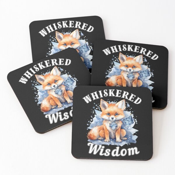 Item preview, Whiskered Wisdom designed and sold by FoxVibes.