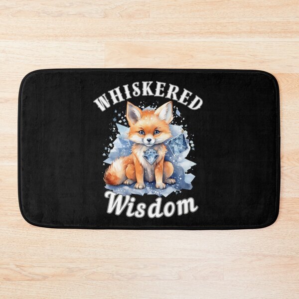 Item preview, Whiskered Wisdom designed and sold by FoxVibes.