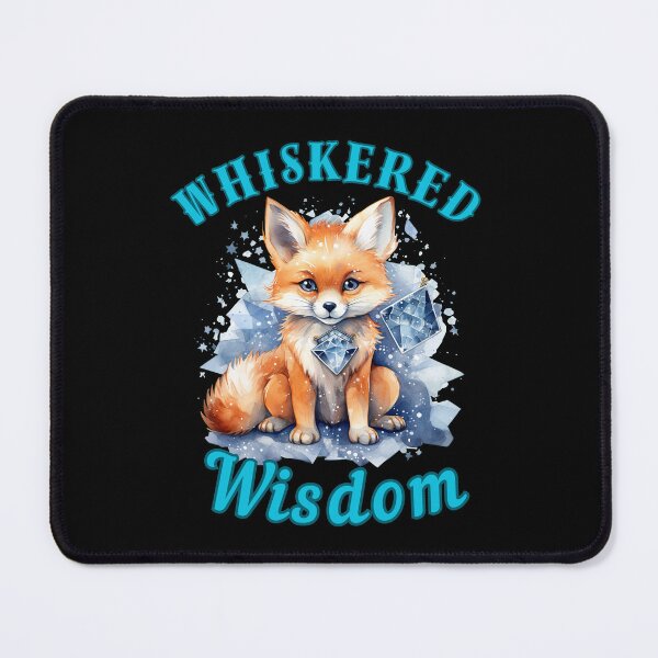 Item preview, Whiskered Wisdom. fox face designed and sold by FoxVibes.