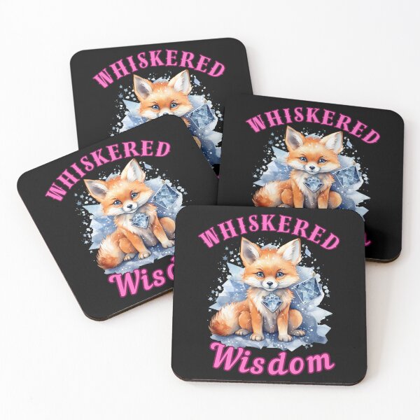 Item preview, Whiskered Wisdom. cool fox designed and sold by FoxVibes.