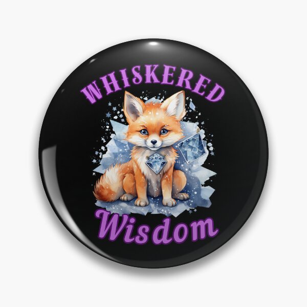 Item preview, Whiskered Wisdom. realistic fox designed and sold by FoxVibes.
