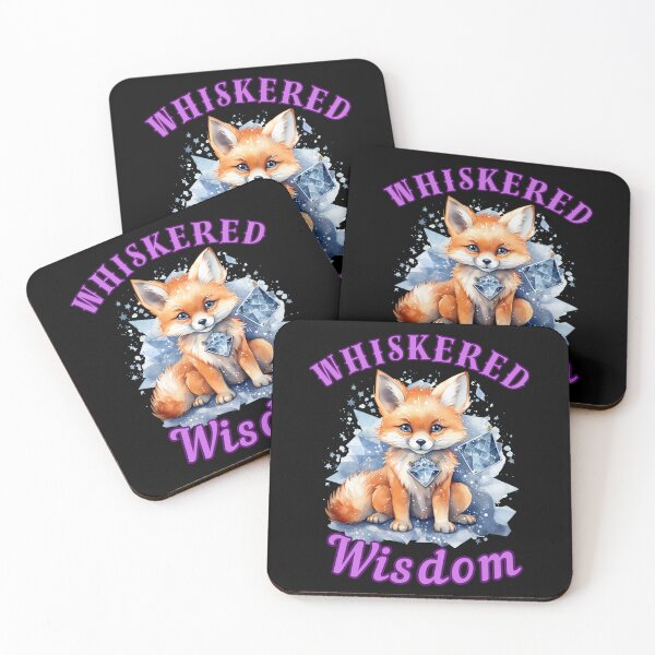 Item preview, Whiskered Wisdom. realistic fox designed and sold by FoxVibes.