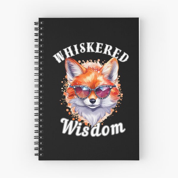 Item preview, Whiskered Wisdom. fox quote designed and sold by FoxVibes.