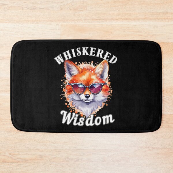 Item preview, Whiskered Wisdom. fox quote designed and sold by FoxVibes.