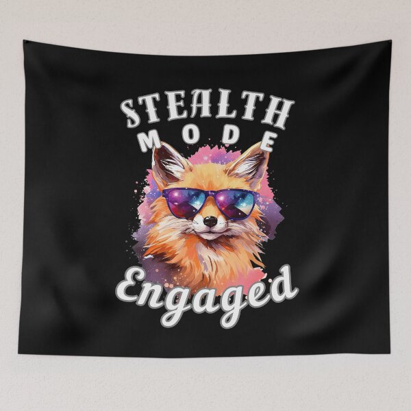 Item preview, Stealth Mode: Engaged designed and sold by FoxVibes.