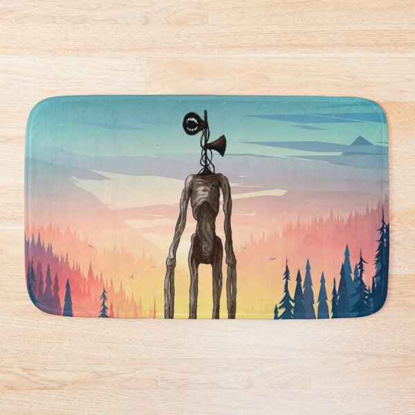 Item preview, Siren head in river pine forest mountain  designed and sold by Nishad4.