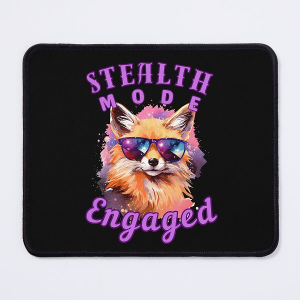 Item preview, Stealth Mode: Engaged. realistic fox designed and sold by FoxVibes.