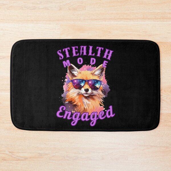 Item preview, Stealth Mode: Engaged. realistic fox designed and sold by FoxVibes.