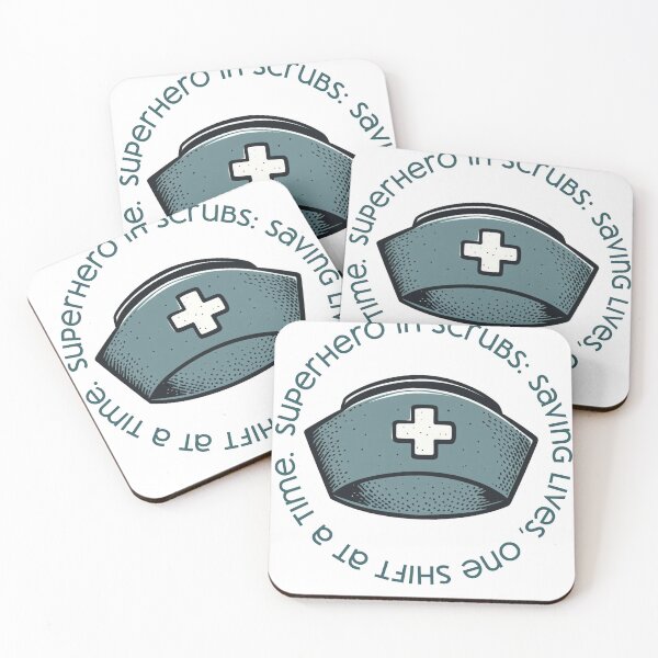 Item preview, Superhero in scrubs: saving lives, one shift at a time Nurses hat designed and sold by CORINNE W.