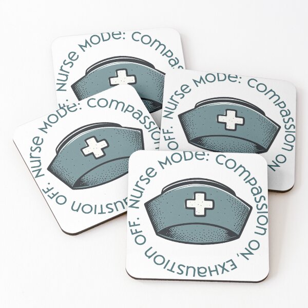 Item preview, Nurse Mode: compassion on exhaustion off nurse appreciation hat designed and sold by CORINNE W.