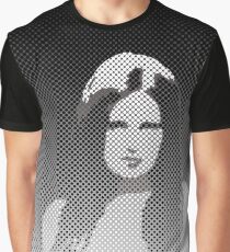 Hot sexy Pin-up girl drawing black & wihte Graphic T-Shirt