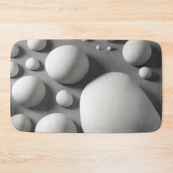Item preview, Abstract design of grey stones, pebbles.  designed and sold by Barbara Burgess.