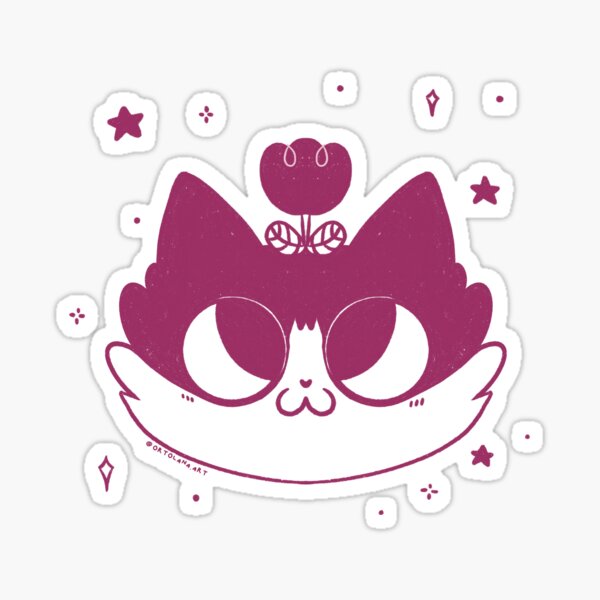 Sunbeam & Flower by Ortolana Clare Sticker