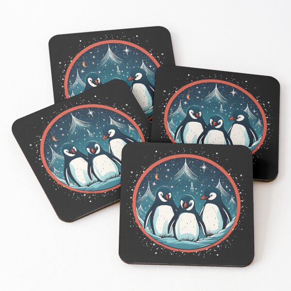 Item preview, Penguin in Ornament, Love Penguins designed and sold by Logiamerch.