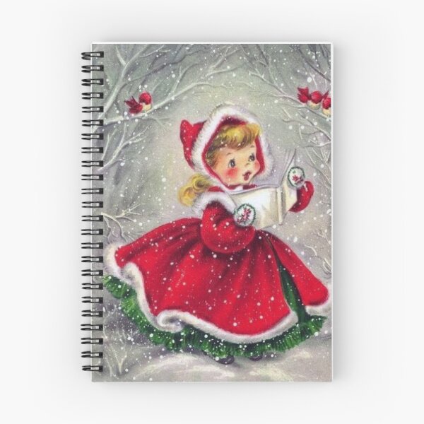 Item preview,  Vintage Christmas Girl and Redbirds designed and sold by DigitalEffects.