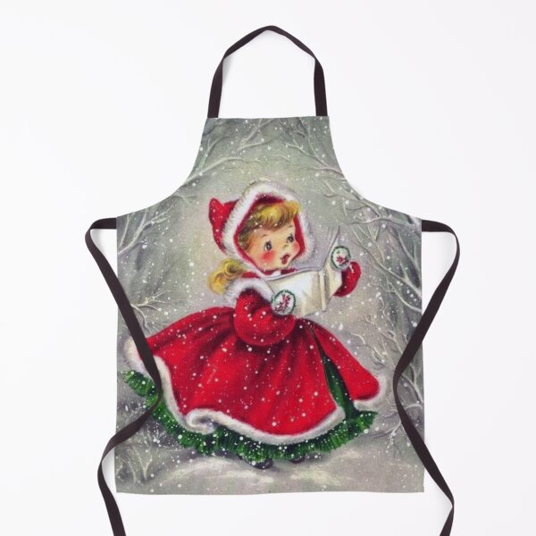 Item preview, Vintage Christmas Girl and Redbirds designed and sold by DigitalEffects.
