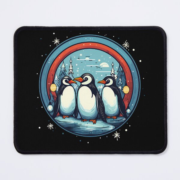Item preview, Penguin in Ornament, Love Penguins designed and sold by Logiamerch.