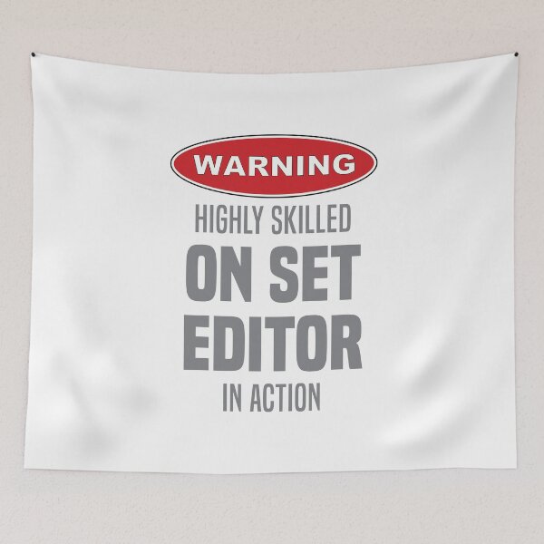 Item preview, Highly Skilled On Set Editor in Action designed and sold by NermilioDesigns.