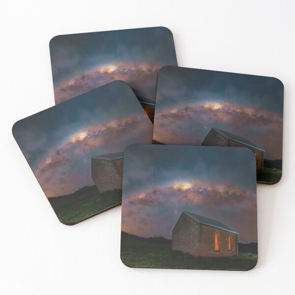 Item preview, Milky Way Panorama Old Church designed and sold by Johncarter73.