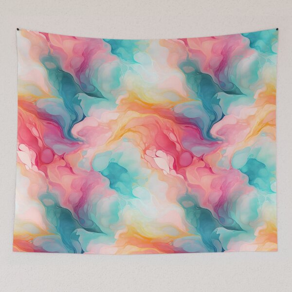 Item preview, Bright watercolor combination designed and sold by NatchaTiger.