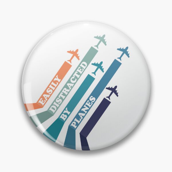 Item preview, Easily Distracted by Planes designed and sold by chillaxcats.