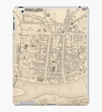 Vintage Map of Perth Scotland (1851) iPad Case/Skin