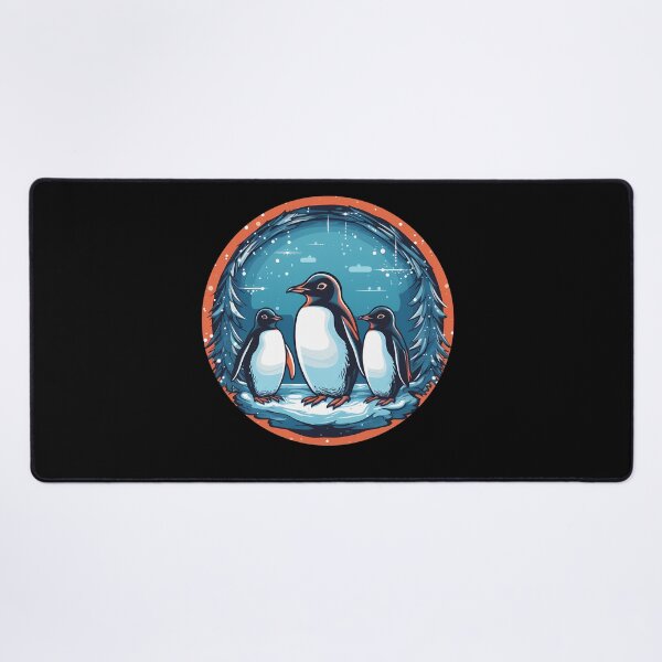 Item preview, Penguin in Ornament, Love Penguins designed and sold by Logiamerch.