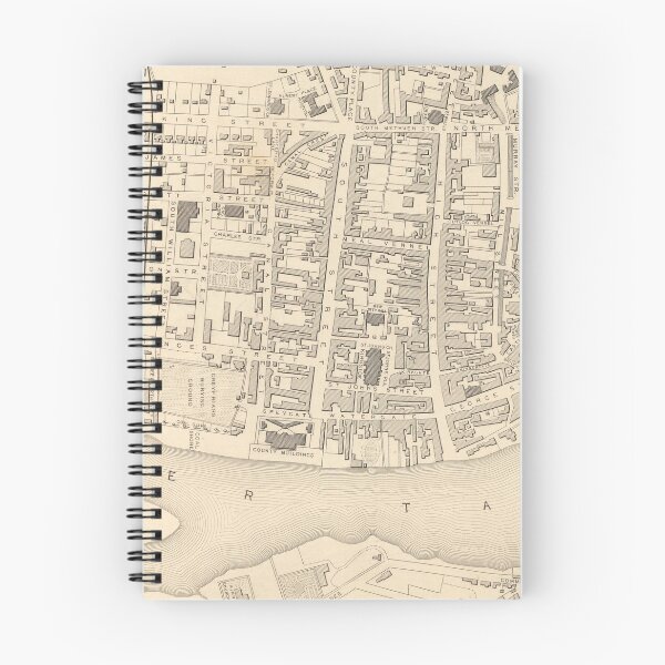 Item preview, Vintage Map of Perth Scotland (1851) designed and sold by BravuraMedia.