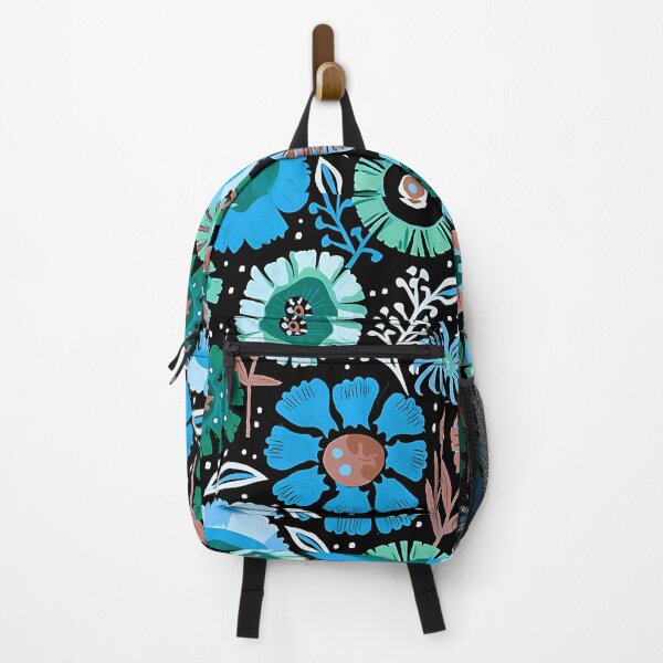 Item preview, wild flowers teal hue designed and sold by EasyPrints337.