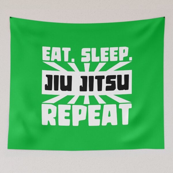 Item preview, Eat Sleep Jiu Jitsu Repeat designed and sold by Ninety9Secrets.