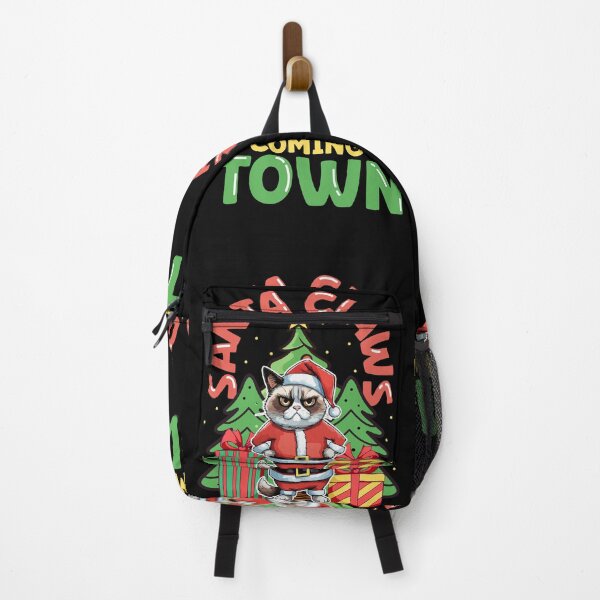 Item preview, Santa Claws is Coming to Town designed and sold by RuggedCocoShop.