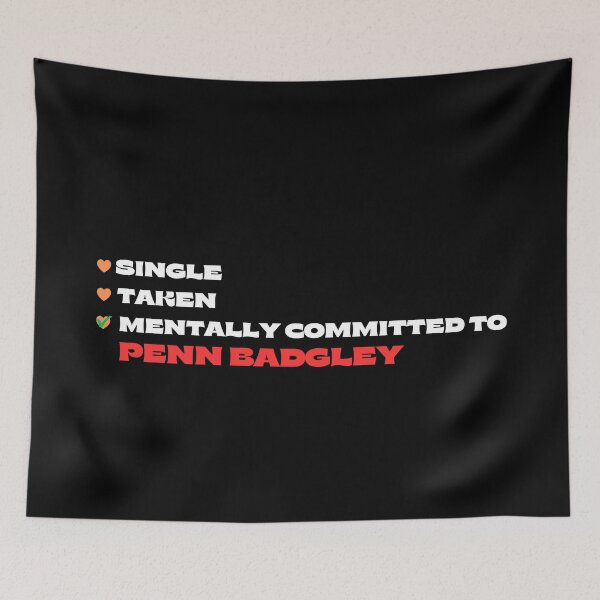 Item preview, Mentally Committed To Penn Badgley designed and sold by Itsheartshop.