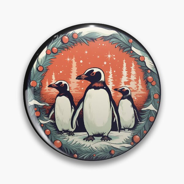 Item preview, Penguin in Xmas Ornament, Love Penguins designed and sold by Logiamerch.