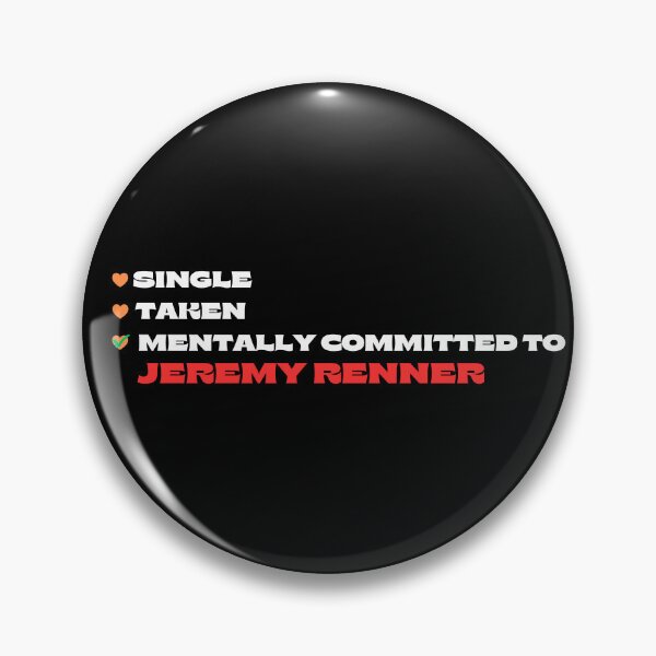 Item preview, Mentally Committed To Jeremy Renner designed and sold by Itsheartshop.