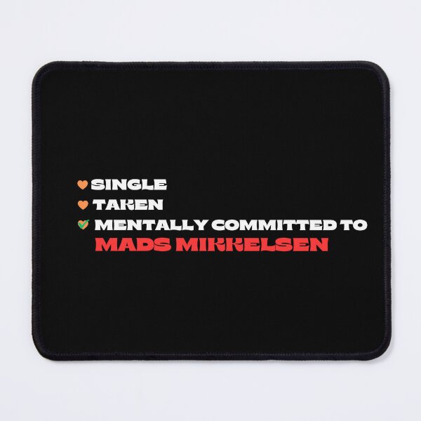 Item preview, Mentally Committed To Mads Mikkelsen designed and sold by Itsheartshop.