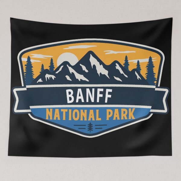 Artikelvorschau, Banff Nationalpark-Vintage entworfen und verkauft von Nature-spirit.