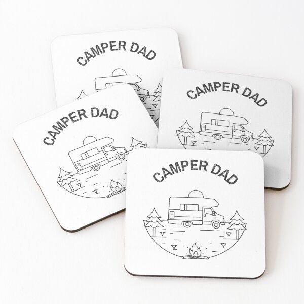 Item preview, Camper Dad Funny Camping designed and sold by Harmonick-Tees.