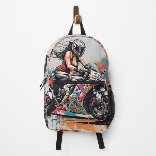 Item preview, Biker babe designed and sold by Lost Highway Horror..