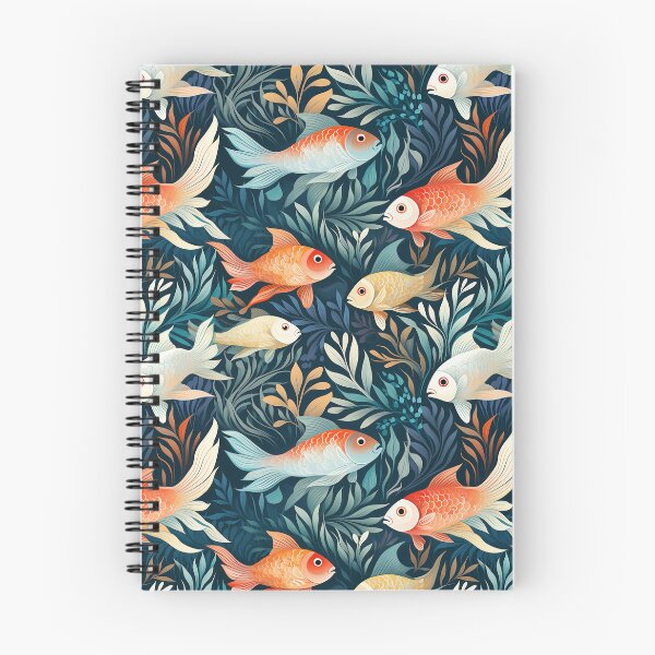 Item preview, Marine melody of swimming fish with seaweed  designed and sold by NikkofTime.