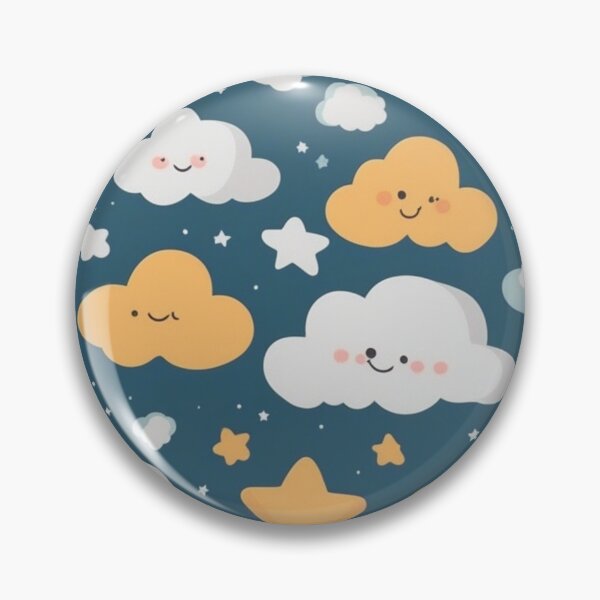 Item preview, Adorable Stars and Fluffy Cloudscapes designed and sold by ALITTLETOWN.