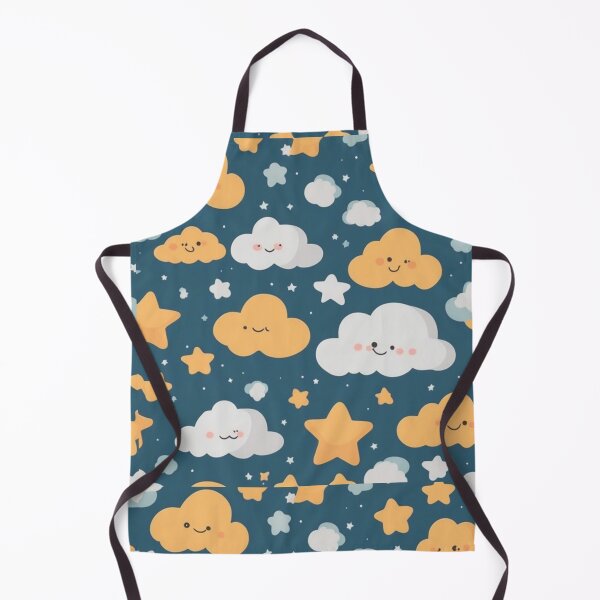 Item preview, Adorable Stars and Fluffy Cloudscapes designed and sold by ALITTLETOWN.